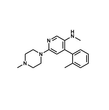 N-甲基-6-(4-甲基哌嗪-1-基)-4-(邻甲苯基)吡啶-3-胺,N-Methyl-6-(4-methylpiperazin-1-yl)-4-(o-tolyl)pyridin-3-amine