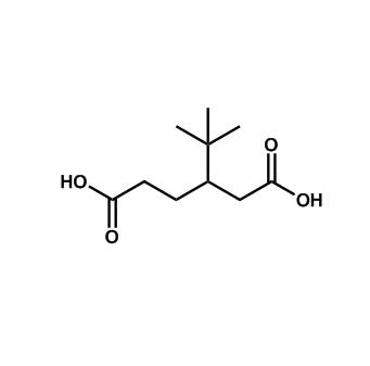 3-叔-丁基己二酸,3-(tert-Butyl)hexanedioic acid