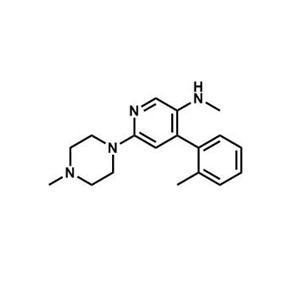 N-甲基-6-(4-甲基哌嗪-1-基)-4-(邻甲苯基)吡啶-3-胺