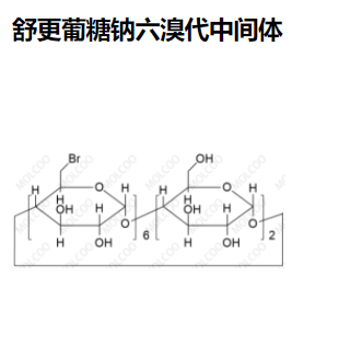 舒更葡糖钠六溴代中间体,Sugammadex sodium hexabromide intermediate