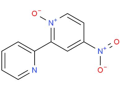 N-氧代-4-硝基-2,2'联吡啶,4-nitro-1-oxido-2-pyridin-2-ylpyridin-1-ium