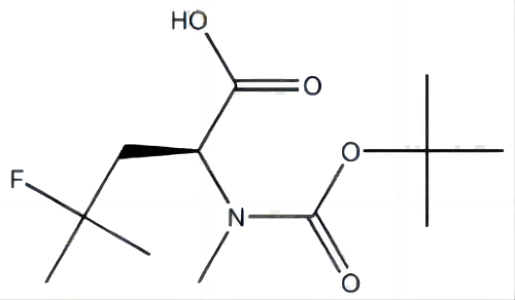 (S)-2-((叔丁氧基羰基)(甲基)氨基)-4-氟-4-甲基戊酸,(S)-2-((tert-Butoxycarbonyl)(methyl)amino)-4-fluoro-4-methylpentanoicacid