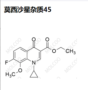 莫西沙星杂质45,ethyl 1-cyclopropyl-7-fluoro-8-methoxy-4-oxo-1,4-dihydroquinoline-3-carboxylate