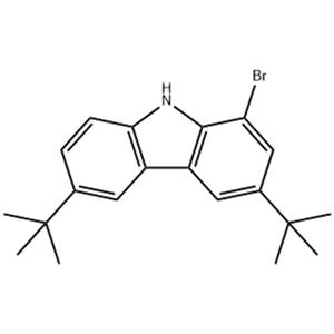 1-溴-3,6-二叔丁基-9H-咔唑,1-bromo-3,6-bis(1,1-dimethylethyl)-9H-Carbazole