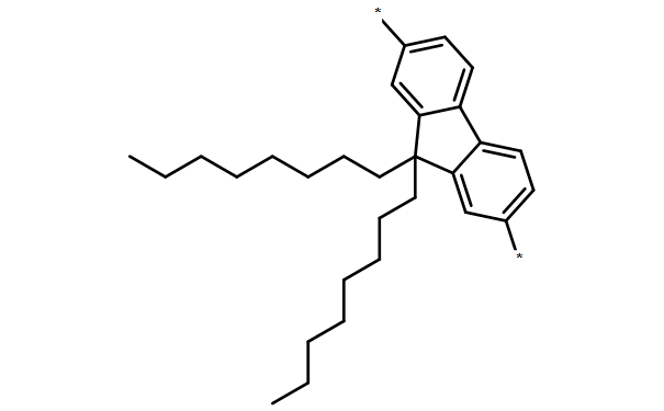 (9,9-二辛基-9H-芴-2,7-二基),Poly(9,9-dioctylfluorenyl-2,7-diyl) end capped with dimethylphenyl