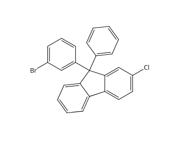 9-(3-溴苯基)-2-氯-9-苯基-9H-芴,9-(3-Bromophenyl)-2-chloro-9-phenyl-9H-fluorene