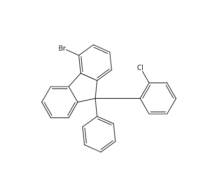 4-溴-9-(2-氯苯基)-9-苯基-9H-芴,4-Bromo-9-(2-chlorophenyl)-9-phenyl-9H-fluorene
