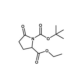1-叔丁基 2-乙基 5-氧代吡咯烷-1,2-二羧酸酯,1-tert-Butyl 2-ethyl 5-oxopyrrolidine-1,2-dicarboxylate