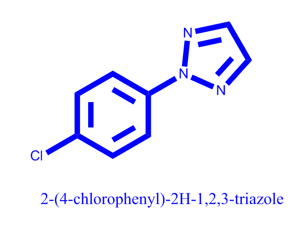 2-(4-氯苯基)-2H-1,2,3-三唑,2-(4-chlorophenyl)-2H-1,2,3-triazole