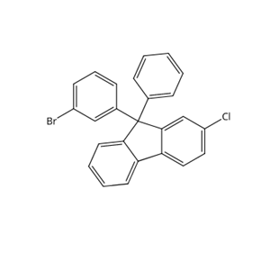 9-(3-溴苯基)-2-氯-9-苯基-9H-芴,9-(3-Bromophenyl)-2-chloro-9-phenyl-9H-fluorene