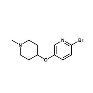 2-溴-5-((1-甲基哌啶-4-基)氧基)吡啶 