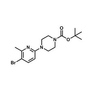 4-(5-溴-6-甲基吡啶-2-基)哌嗪-1-羧酸叔丁酯,tert-Butyl4-(5-bromo-6-methylpyridin-2-yl)piperazine-1-carboxylate