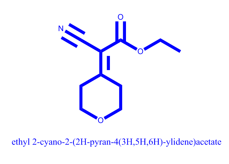 ethyl 2-cyano-2-(2H-pyran-4(3H,5H,6H)-ylidene)acetate,ethyl 2-cyano-2-(2H-pyran-4(3H,5H,6H)-ylidene)acetate