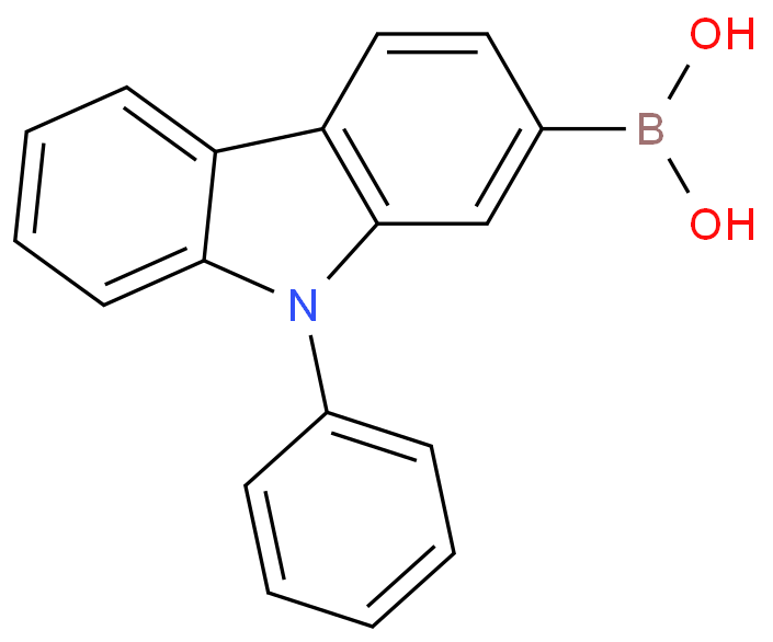 (9-苯基-9H-咔唑-2-基)硼酸,(9-phenyl-9H-carbazol-2-yl)boronic acid