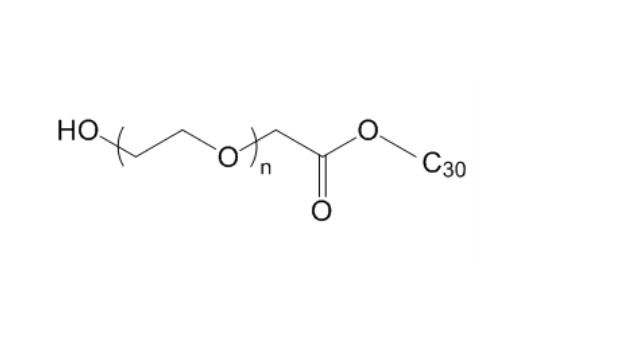 羥基-聚乙二醇-乙酸+C30成酯,OH-PEG-AA-C30