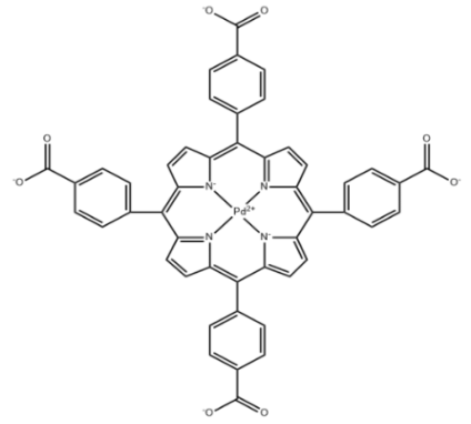 四羧基苯基卟啉鈀,TCPP-Pd(2+)