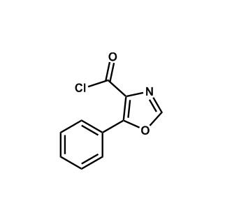 5-苯基恶唑-4-甲酰氯,5-Phenyloxazole-4-carbonyl chloride