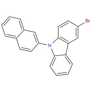 N-(2-萘基)-3-溴咔唑,9-(2-Naphthyl)-3-broMocarbazole