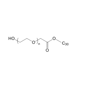 羥基-聚乙二醇-乙酸+C30成酯,OH-PEG-AA-C30