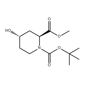 (2S,4S)-4-羟基哌啶-1,2-二羧酸 1-叔丁酯 2-甲酯,(2S,4S)-1-tert-butyl 2-methyl-4-hydroxypiperidine-1,2-dicarboxylate