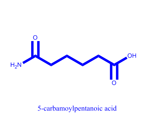 5-carbamoylpentanoic acid,5-carbamoylpentanoic acid
