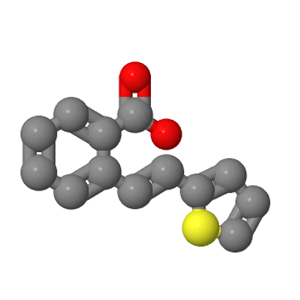 1966-89-8；2-[Β(2-噻吩基)乙烯基]苯甲酸