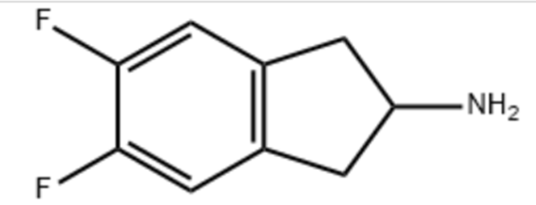 5,6-difluoro-2,3-dihydro-1H-inden-2-amine,5,6-difluoro-2,3-dihydro-1H-inden-2-amine