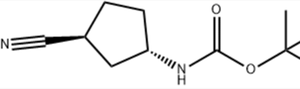 Carbamic acid,[(1S,3S)-3-cyanocyclopentyl]-, 1,1-dimethylethyl ester,Carbamic acid,[(1S,3S)-3-cyanocyclopentyl]-, 1,1-dimethylethyl ester