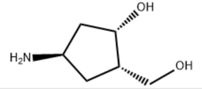 (1S,2S,4R)-4-amino-2-(hydroxymethyl)cyclopentan-1-ol,(1S,2S,4R)-4-amino-2-(hydroxymethyl)cyclopentan-1-ol