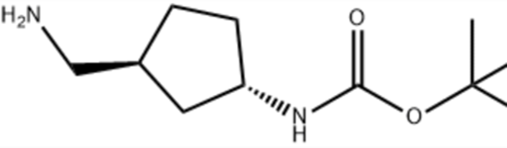 tert-butyl ((1S,3S)-3-(aminomethyl)cyclopentyl)carbamate,tert-butyl ((1S,3S)-3-(aminomethyl)cyclopentyl)carbamate