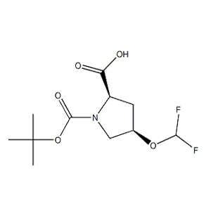 (2R,4R)-1-(TERT-BUTOXYCARBONYL)-4-(DIFLUOROMETHOXY)PYRROLIDINE-2-CARBOXYLIC ACID