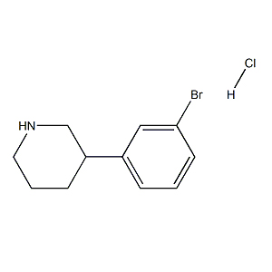 3-(3-bromophenyl)piperidine hydrochloride,3-(3-bromophenyl)piperidine hydrochloride