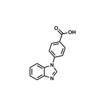 4-(1H-1,3-Benzodiazol-1-yl)benzoic acid