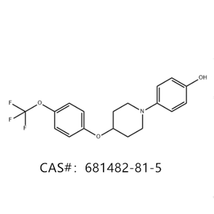 4-(4-(4-三氟甲氧基)-苯氧基)哌啶-1-基)苯酚