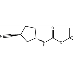 Carbamic acid,[(1S,3S)-3-cyanocyclopentyl]-, 1,1-dimethylethyl ester,Carbamic acid,[(1S,3S)-3-cyanocyclopentyl]-, 1,1-dimethylethyl ester