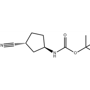 Carbamic acid,N-[(1R,3R)-3-cyanocyclopentyl]-, 1,1-dimethylethyl ester,Carbamic acid,N-[(1R,3R)-3-cyanocyclopentyl]-, 1,1-dimethylethyl ester