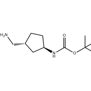 tert-butyl ((1R,3R)-3-(aminomethyl)cyclopentyl)carbamate,tert-butyl ((1R,3R)-3-(aminomethyl)cyclopentyl)carbamate