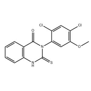 3-(2,4-二氯-5-甲氧基苯基)-2,3-二氫-2-硫代-4(1H)-喹唑啉酮