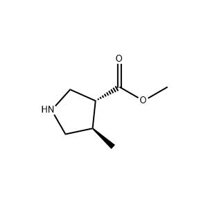 (3R,4R)-Methyl 4-methylpyrrolidine-3-carboxylate,(3R,4R)-Methyl 4-methylpyrrolidine-3-carboxylate