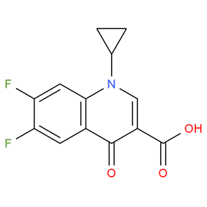 1-环丙基-6,7-二氟-1,4-二氢-4-氧代-3-喹啉甲酸  医药中间体