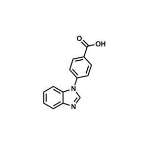 4-(1H-1,3-Benzodiazol-1-yl)benzoic acid