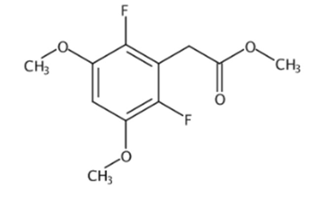 Benzeneacetic acid, 2,6-difluoro-3,5-dimethoxy, methyl ester,Benzeneacetic acid, 2,6-difluoro-3,5-dimethoxy, methyl ester