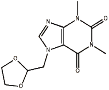 多索茶碱,Doxofylline