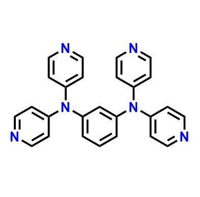 N1,N1,N3,N3-四(吡啶-4-基)苯-1,3-二胺,N1,N1,N3,N3-Tetra(pyridin-4-yl)benzene-1,3-diamine
