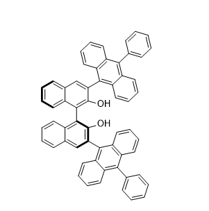 (S)-3,3'-雙(10-苯基-9-蒽基)-1,1'-聯(lián)萘,(S)-3,3'-bis(10-phenyl-9-anthracenyl)-1,1'-binaphthyl-2,2'-diol