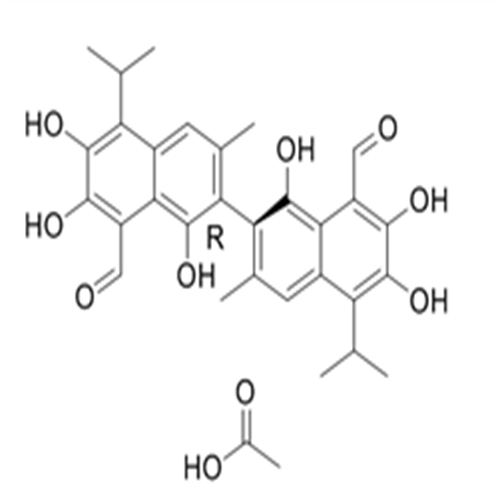 (R)-(-)-Gossypol acetic acid (AT-101 (acetic acid)),(R)-(-)-Gossypol acetic acid (AT-101 (acetic acid))