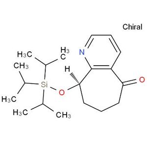 (R)-9-((三异丙基硅基)氧基-6,7,8,9-四氢-5H-环庚[B]吡啶-5-盐酸盐