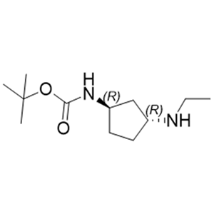 tertbutyl1R3R3ethylaminocyclopentylcarbamate