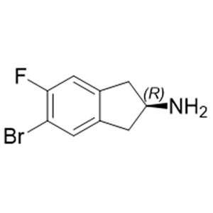 (R)-5-bromo-6-fluoro-2,3-dihydro-1H-inden-2-amine