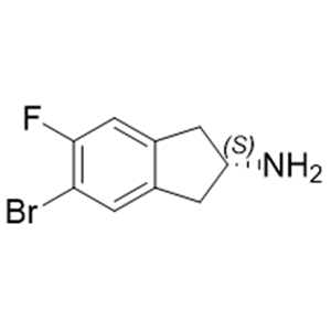 (S)-5-bromo-6-fluoro-2,3-dihydro-1H-inden-2-amine